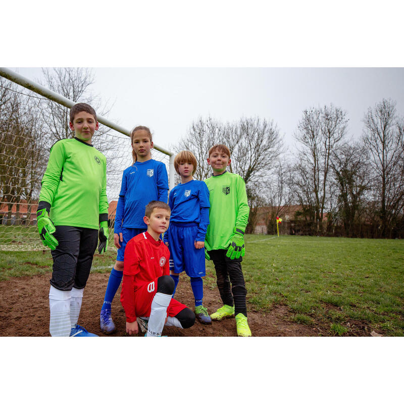 Pantalon Portar Fotbal F100 Negru Copii 