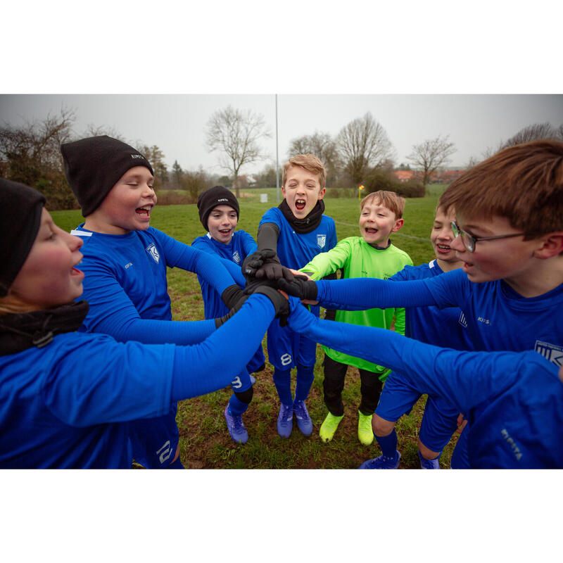 Chaussettes de football enfant ESSENTIELLE bleue