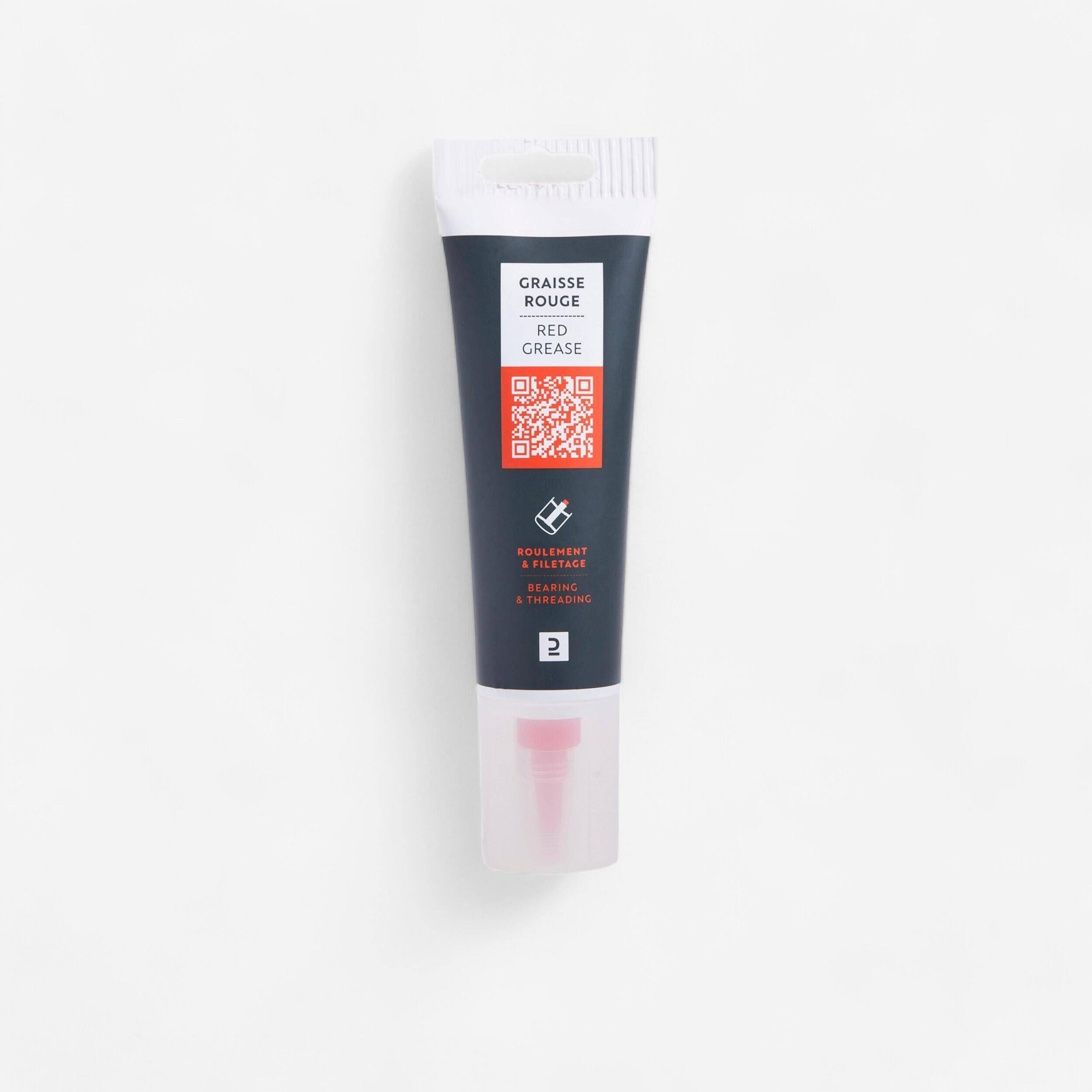 Bike Grease Tube - Red -  1