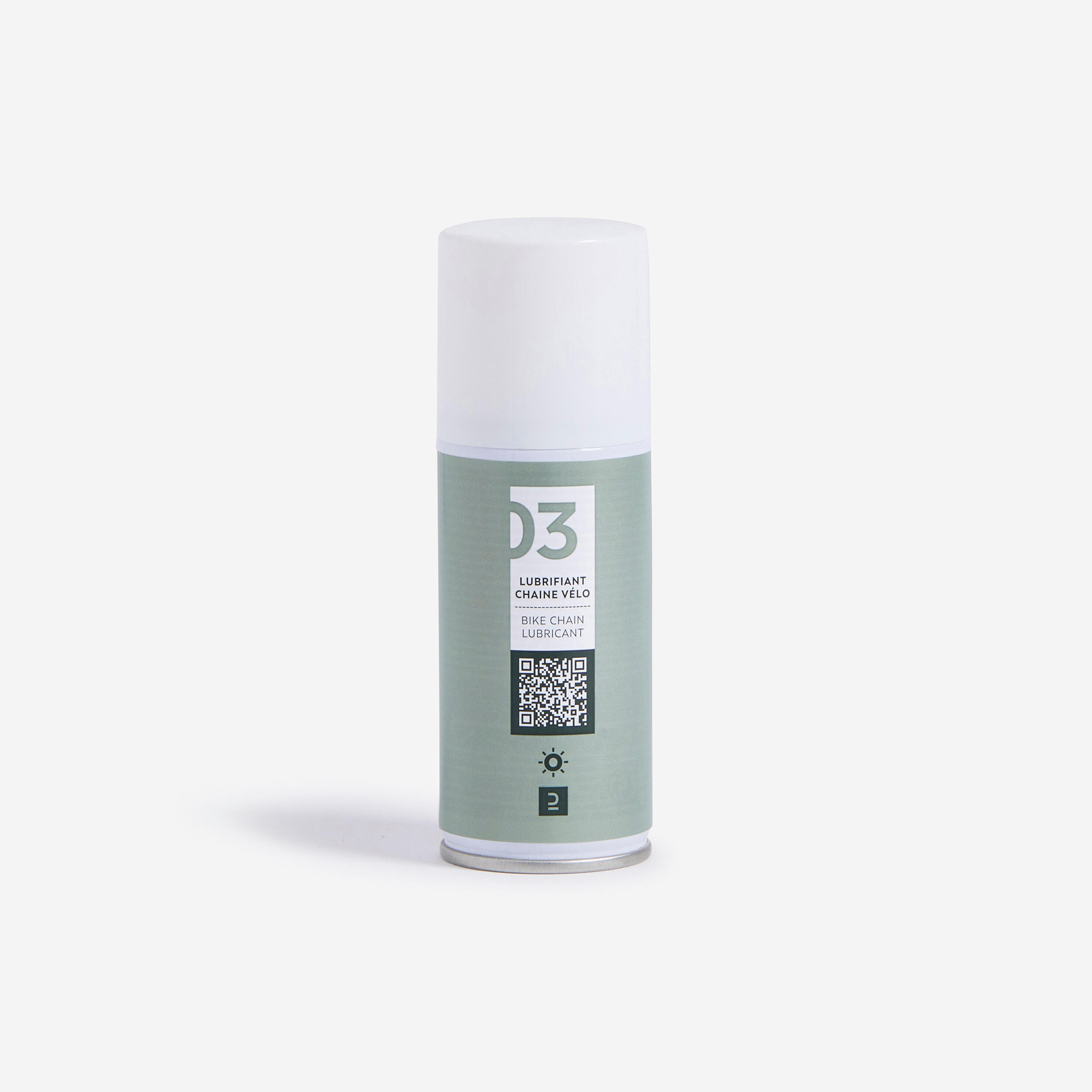 DECATHLON Lubrificante spray catena bici tempo asciutto 100ml