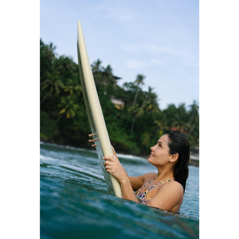 Badpak voor surfen dames Andrea Surf X-rug uitneembare pads