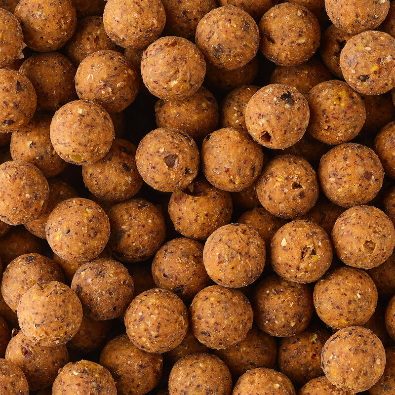 Boilies na kaprařinu NaturalSeed 16 mm 2 kg Korýši / černý pepř