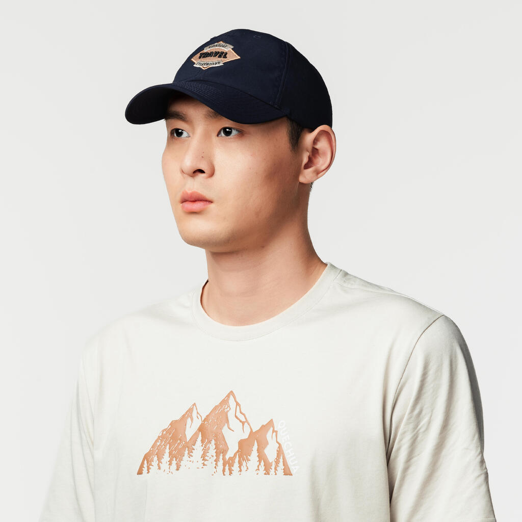CASQUETTE DE TREKKING TRAVEL 500 - MARINE