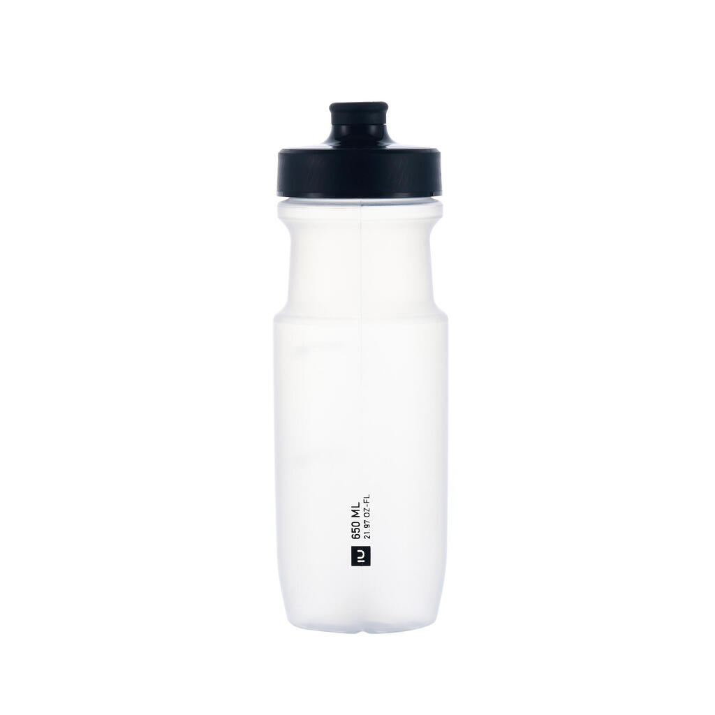 Bidón de ciclismo transparente de 650 ml transparente M CN FastFlow