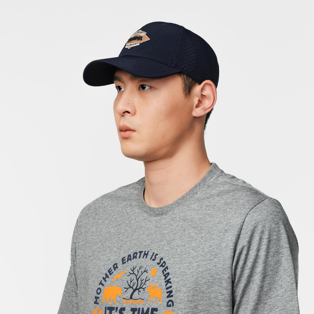 CASQUETTE DE TREKKING TRAVEL 500 - MARINE