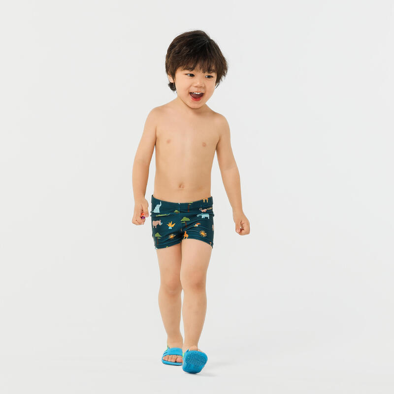 Baby / Kids CN swimming boxers dark blue WILD print
