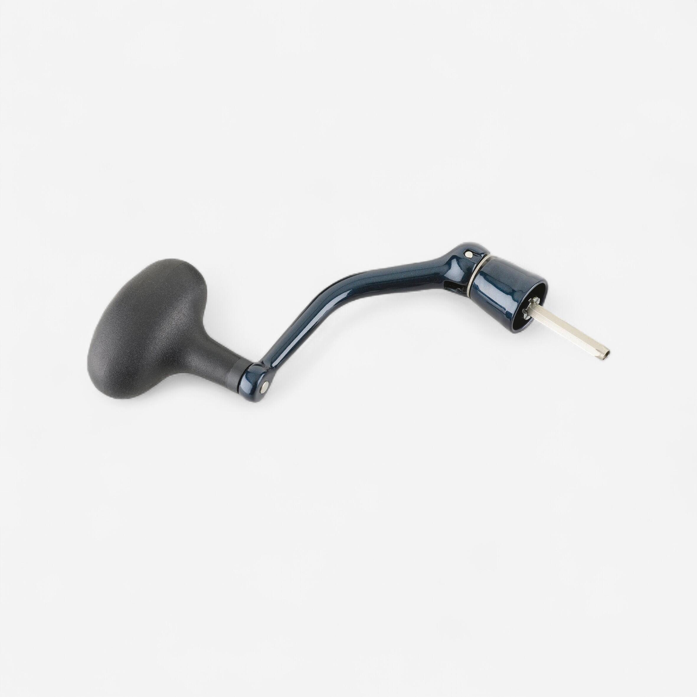 Poignée Universelle Pour Moulinet De Pêche - Bouton Rotatif Pliable En Plastique Noir, Remplacement Facile