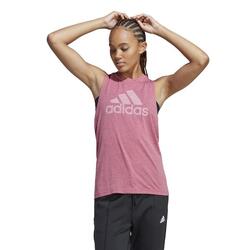 Fitness top dames roze