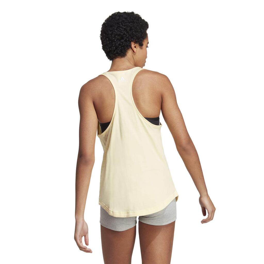 Women's Fitness Tank Top - Yellow