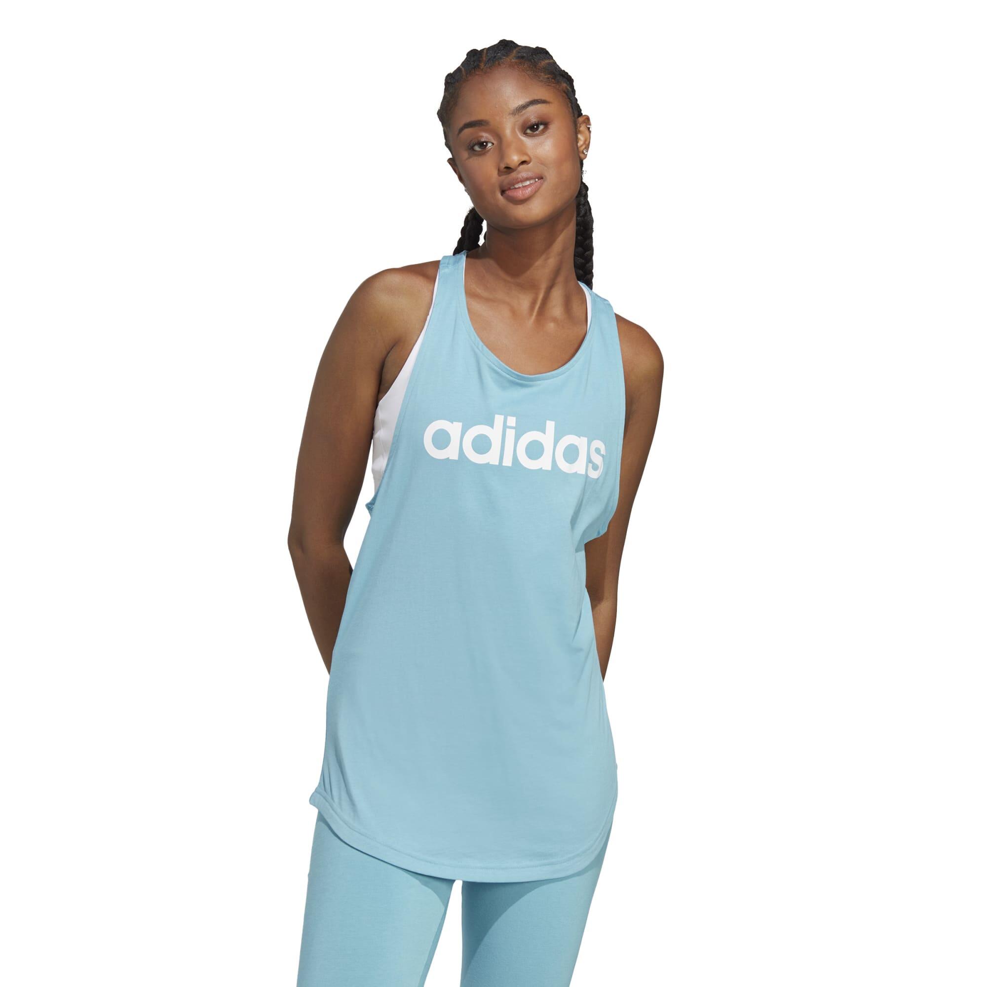 Maiou Fitness Adidas Albastru Damă adidas  Imbracaminte fitness femei