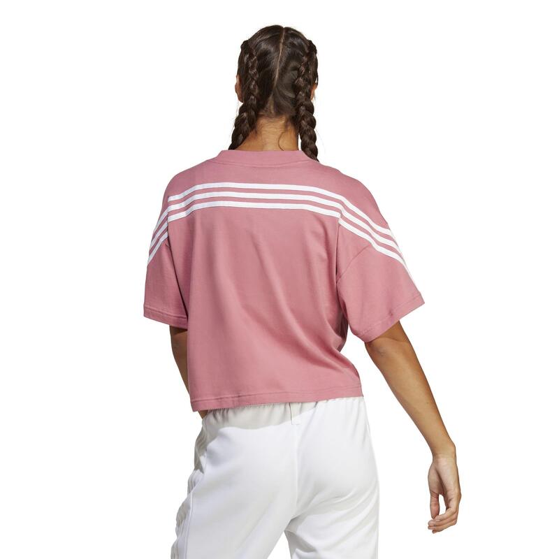 Camiseta fitness future icons adidas Mujer rosa