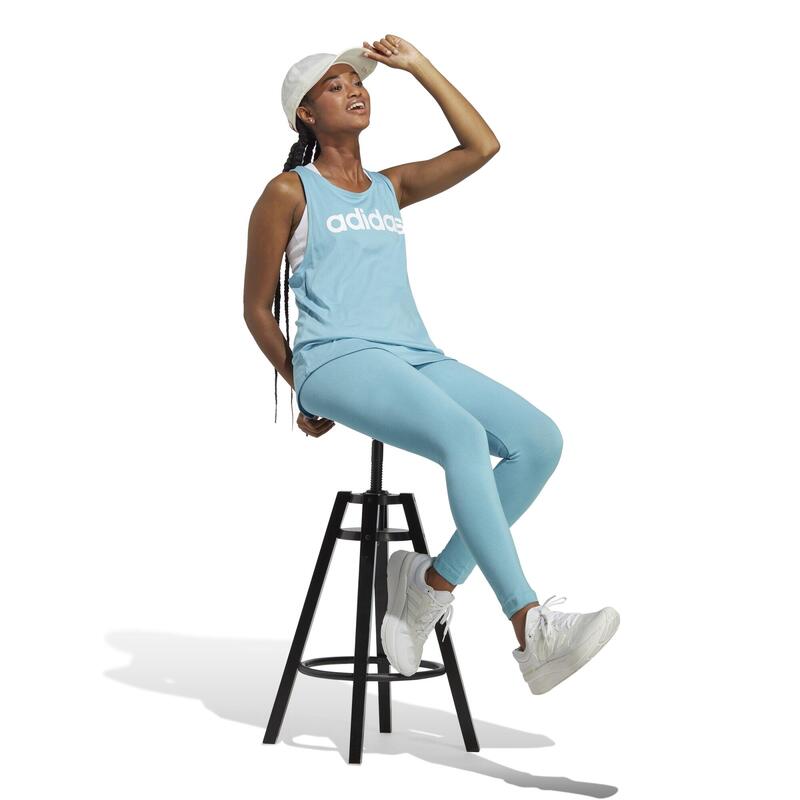 Leggings Fitness adidas Mujer Azul