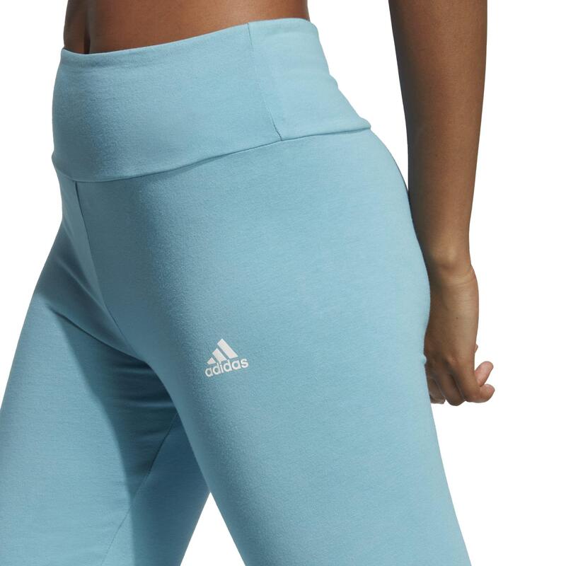 Dámské fitness legíny Adidas modré