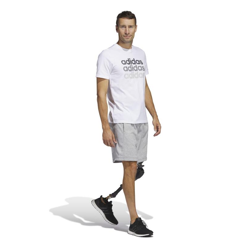 Camiseta Fitness Soft Training adidas Hombre Blanco