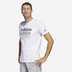 Camiseta Fitness Soft Training adidas Hombre Blanco