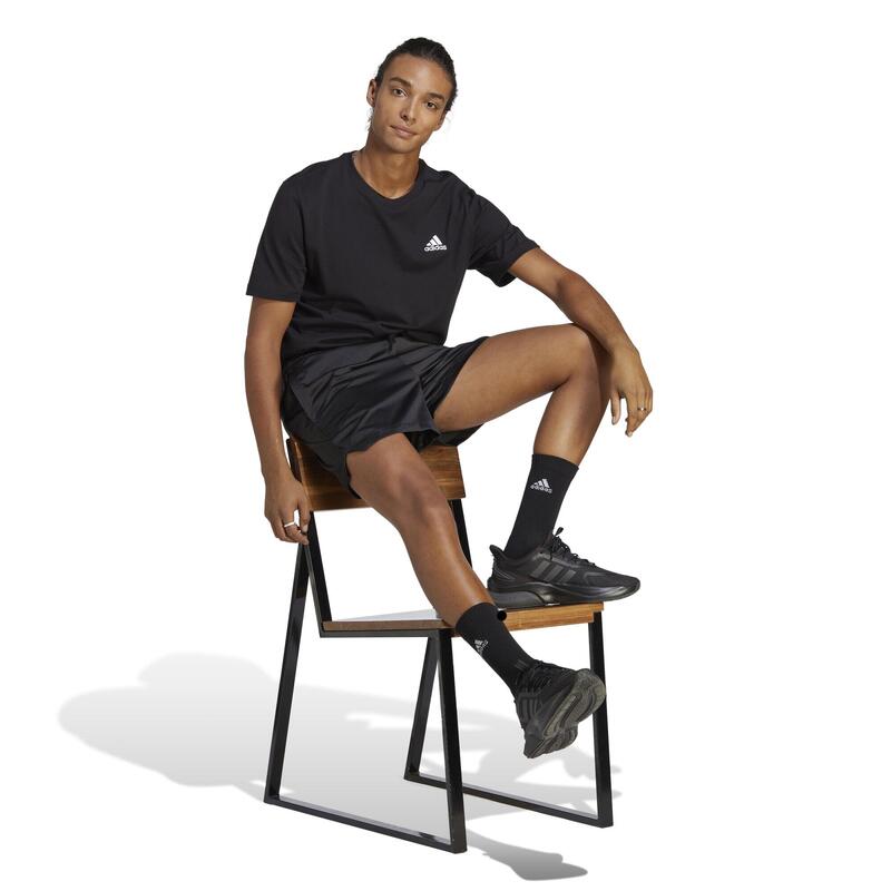 Tricou Fitness Adidas Negru Bărbaţi 