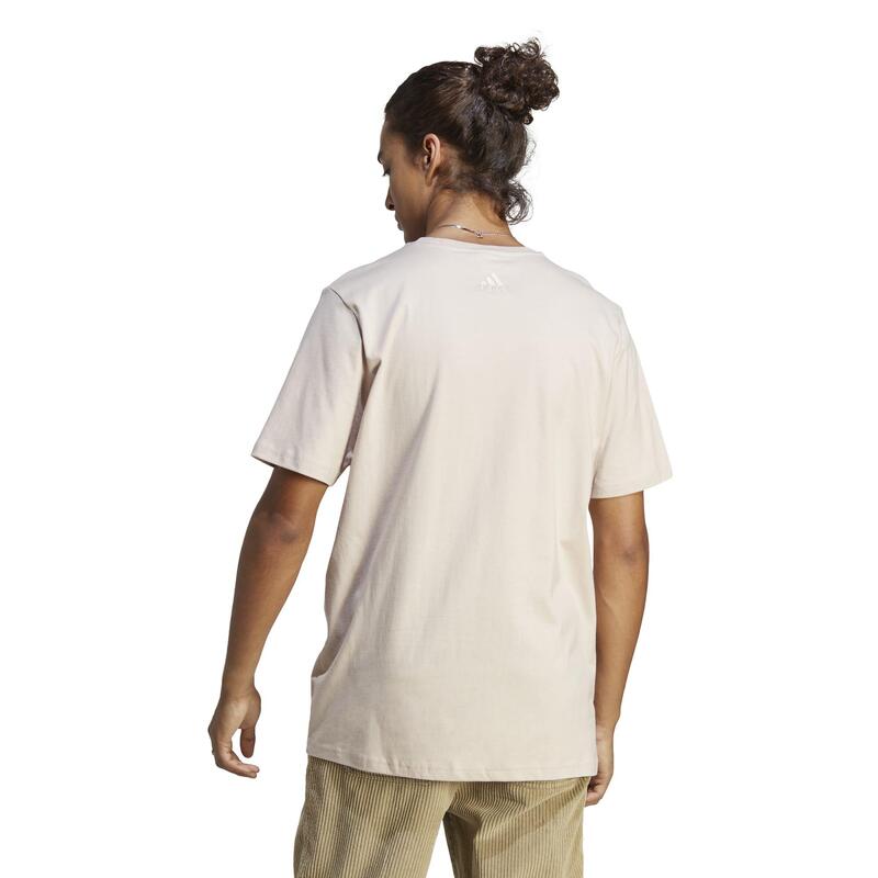 Camiseta Fitness adidas Hombre Color Topo