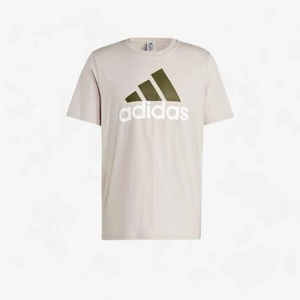 T-SHIRT DE FITNESS ADIDAS HOMME TAUPE