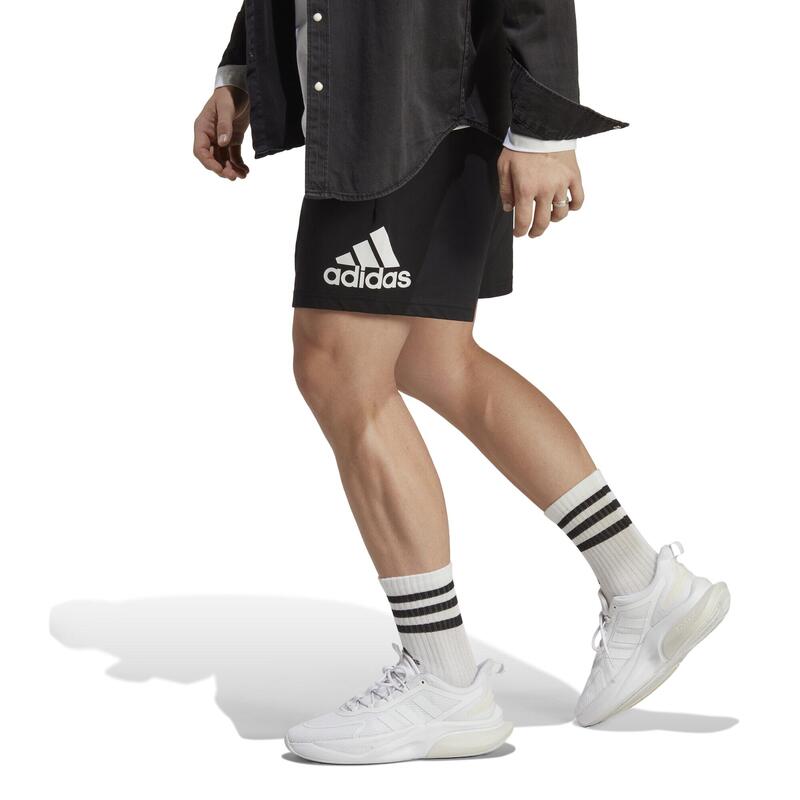 Férfi fitnesz rövidnadrág, Adidas 