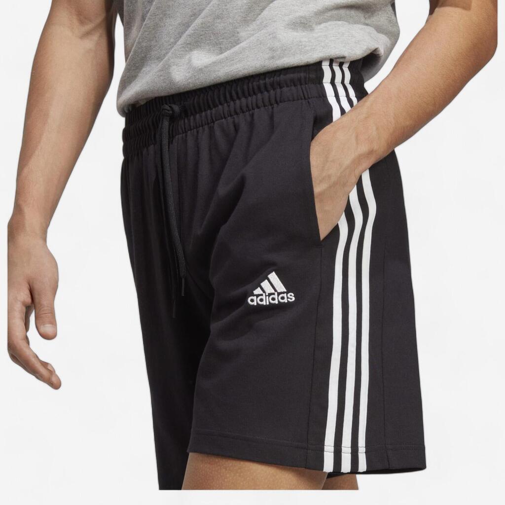 Črne moške kratke hlače Adidas