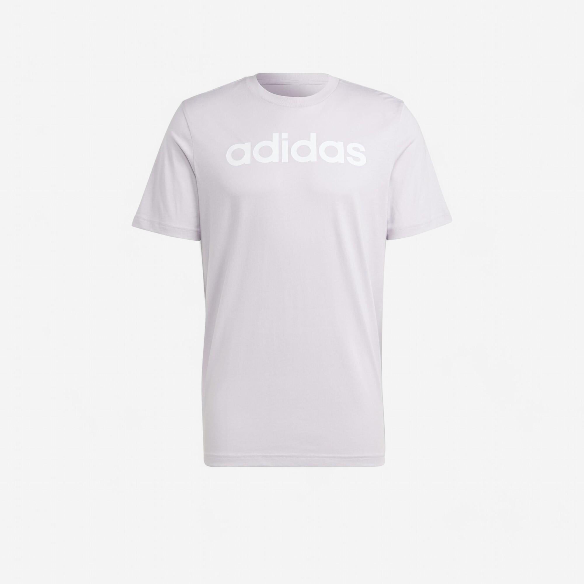 ADIDAS Men's Fitness T-Shirt - Silver