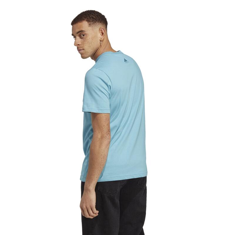 Adidas T-Shirt Herren - blau