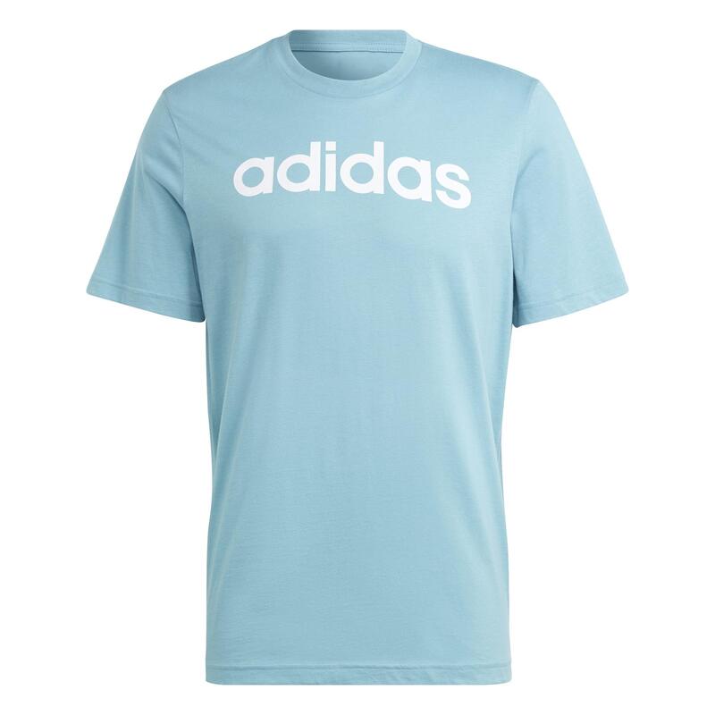 Camiseta Fitness adidas Hombre Azul