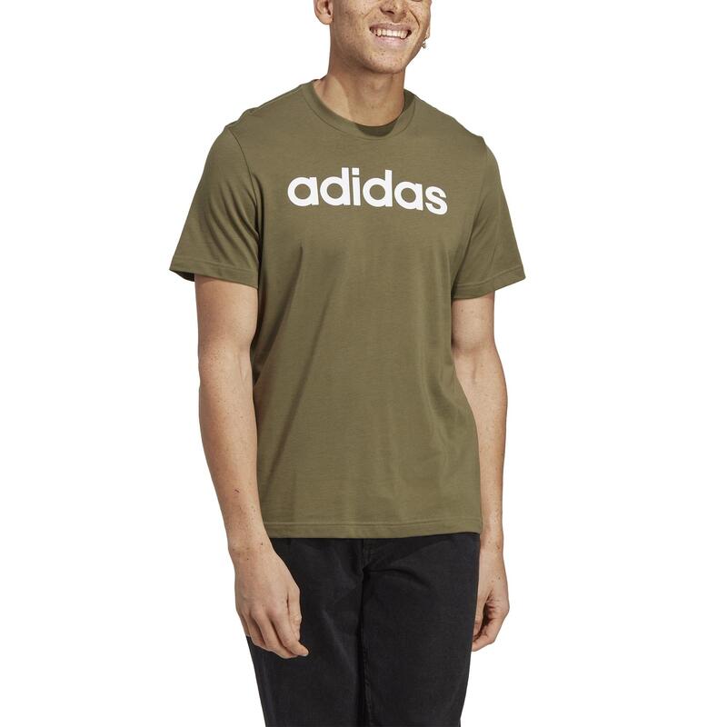 Camiseta Fitness adidas Hombre Verde