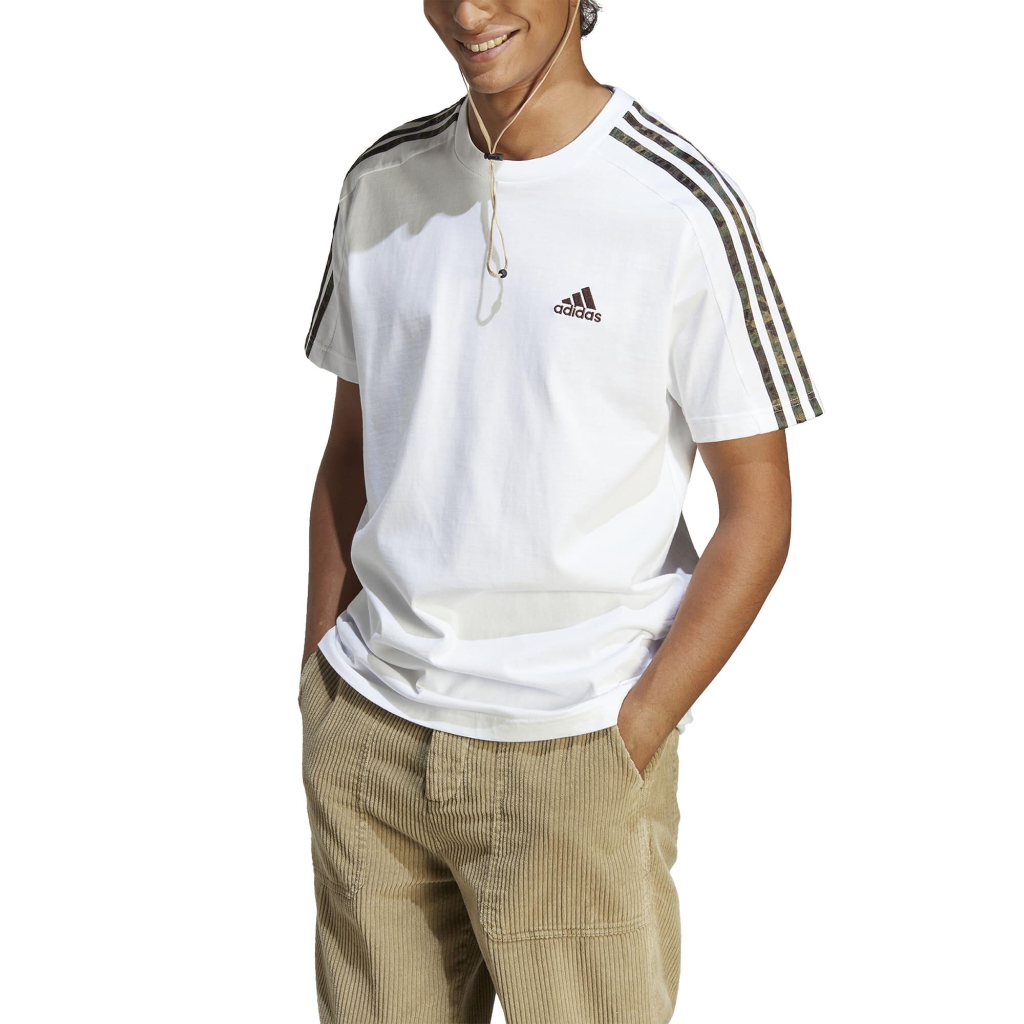 Tee shirt top adidas homme blanc