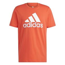 Camiseta Fitness adidas Hombre Rojo