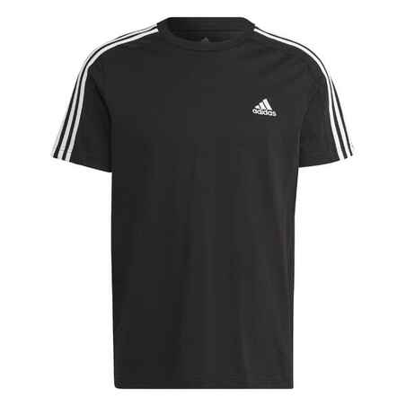 Ανδρικό T-Shirt για άσκηση χαμηλής έντασης - Μαύρο