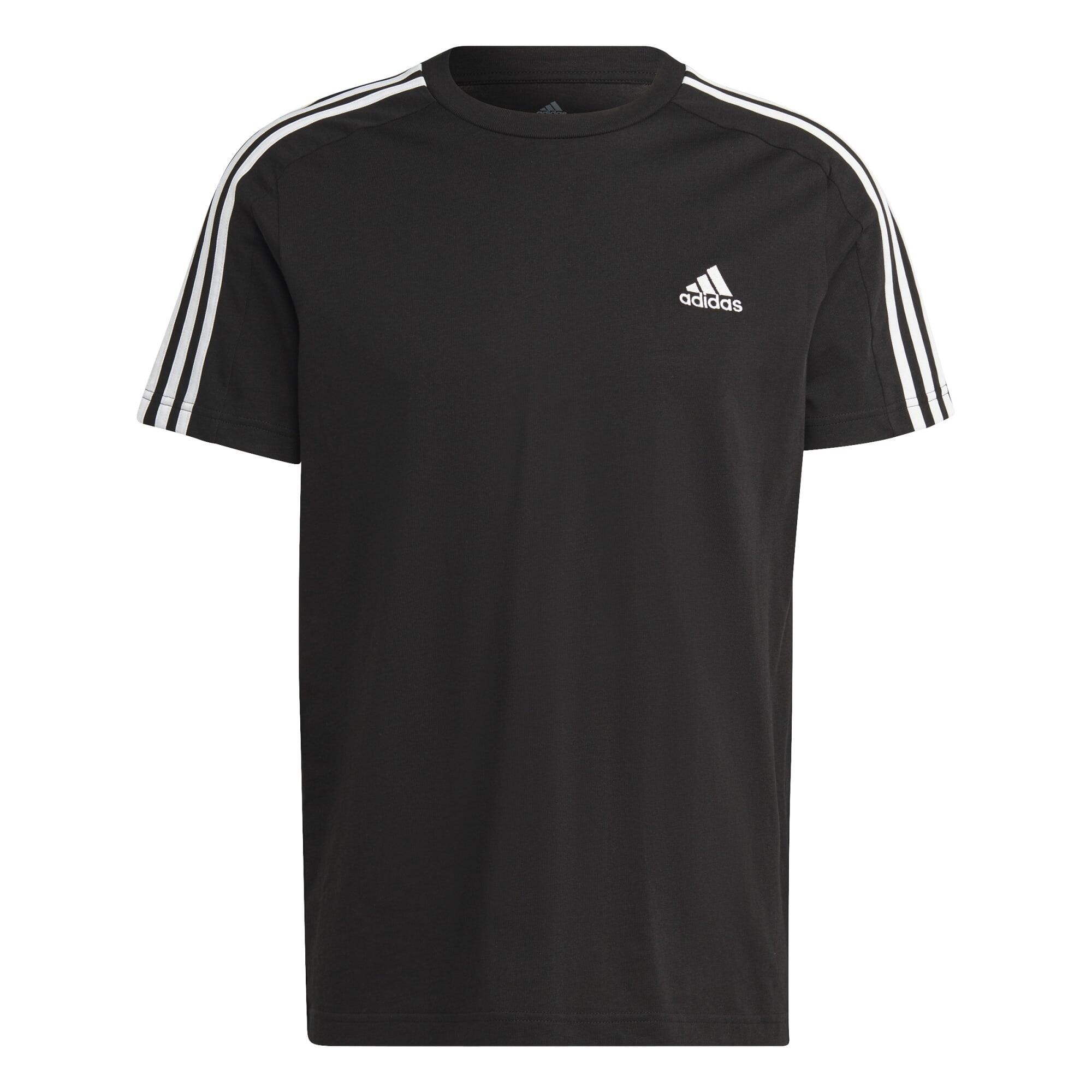 T-SHIRT DE FITNESS SOFT TRAINING ADIDAS HOMME NOIR 3/5