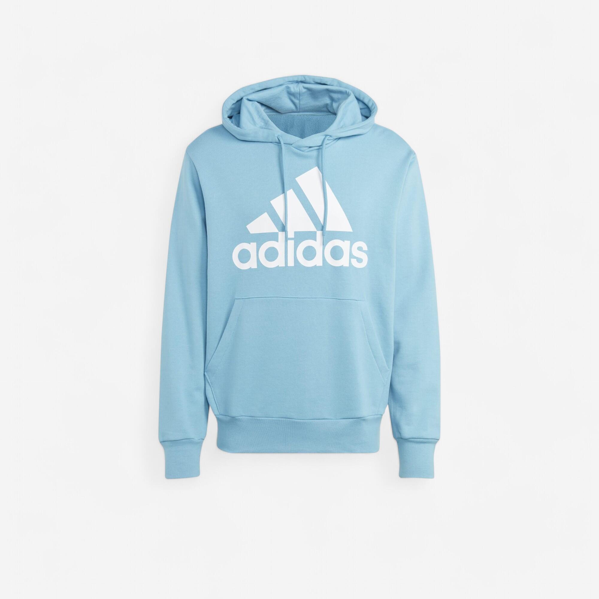 Sweat a shop capuche adidas bleu