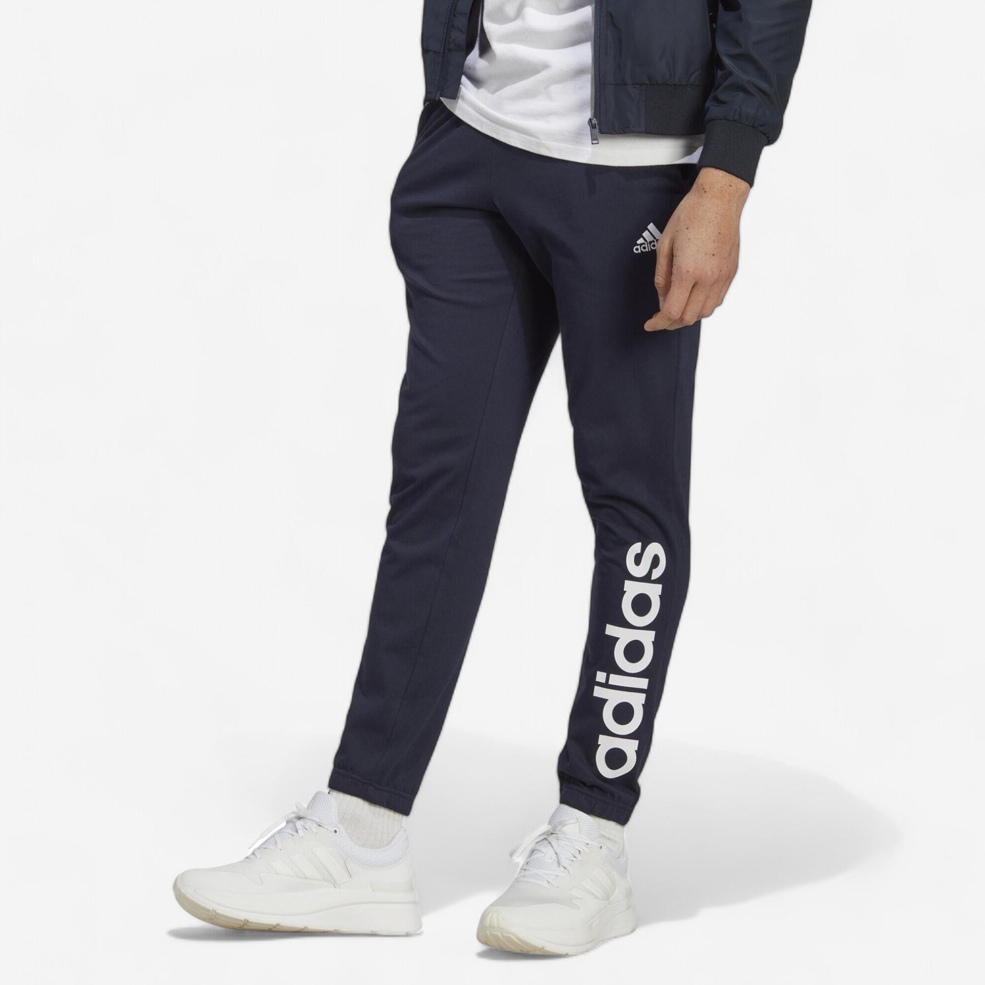 Adidas clearance pantaloni blu