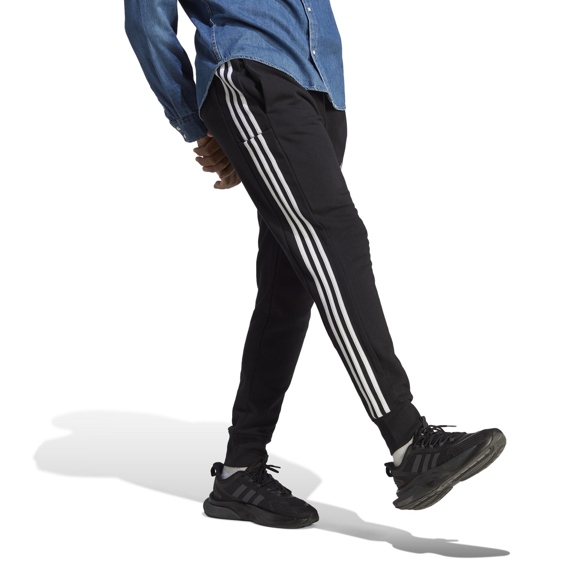 Men's Fitness Jogging Bottoms - Black 4/5
