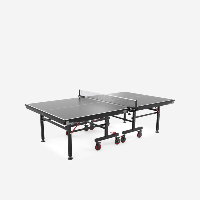 Mesa de ping-pong TTT 930 homologada por la ITTF con negros | Decathlon