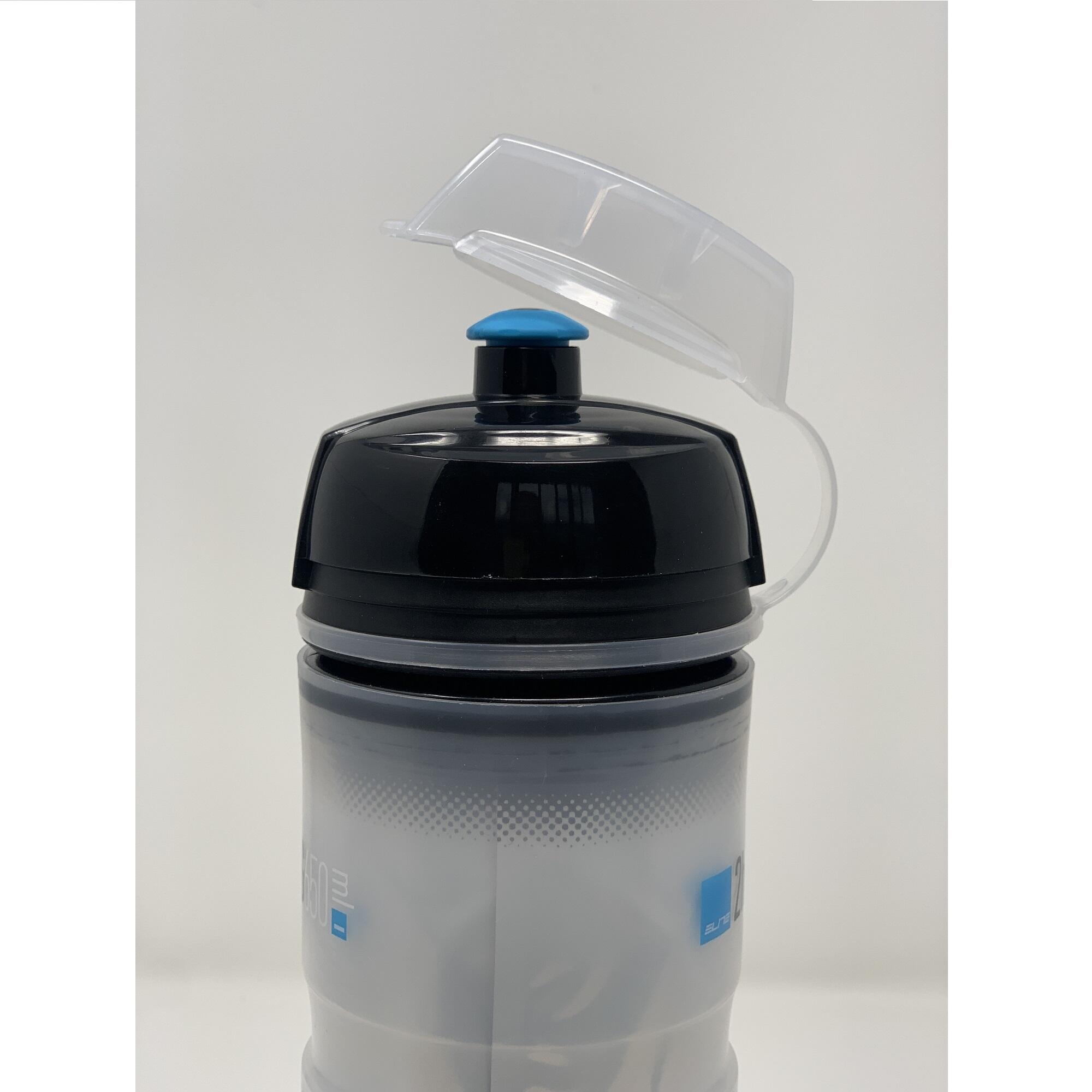 Cycling Insulated Water Bottle Elite Iceberg - 650mL 3/4