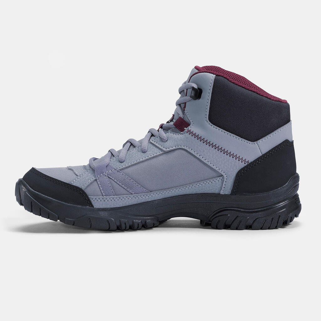 Wanderschuhe Damen - NH100 halbhoch