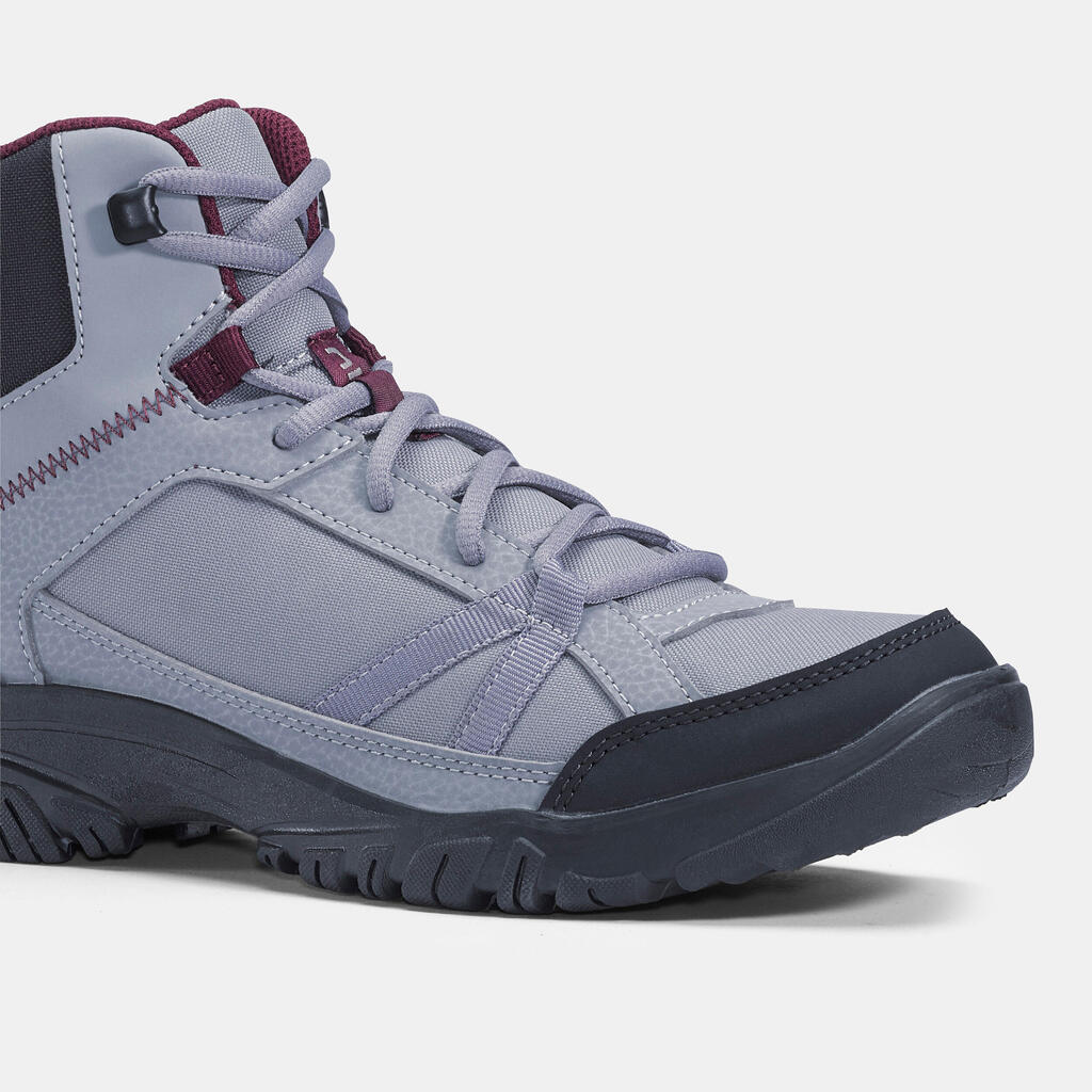 Wanderschuhe Damen - NH100 halbhoch