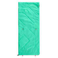 KIDS’ SLEEPING BAG MH100 20°C - TURQUOISE