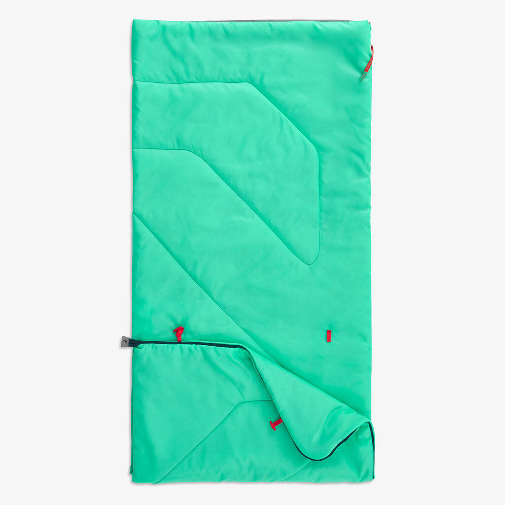 SAC DE COUCHAGE ENFANT MH100 20°C - TURQUOISE