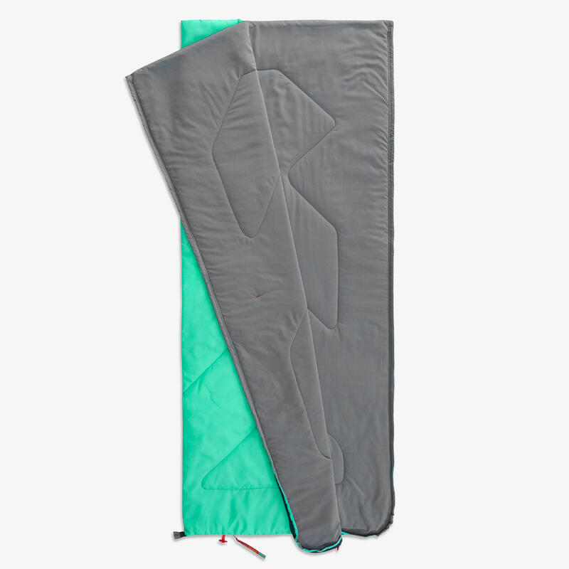 兒童 20°C 睡袋 MH100－藍綠色