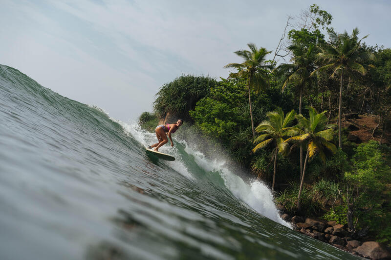 Dół kostiumu kąpielowego surfingowego damski Olaian Romi Punky