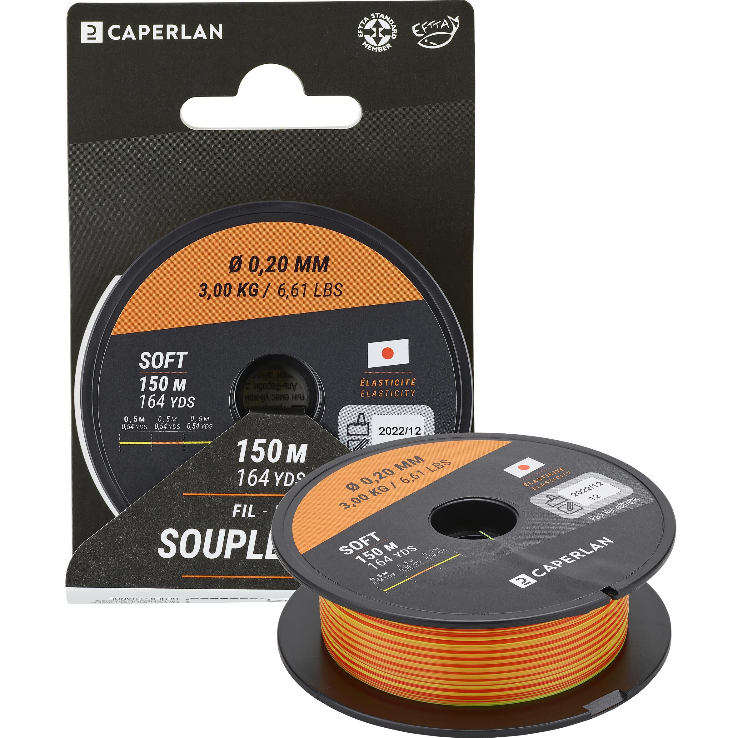 CAPERLAN FISHING LINE RWY SOFT 150 M - TWO-TONE