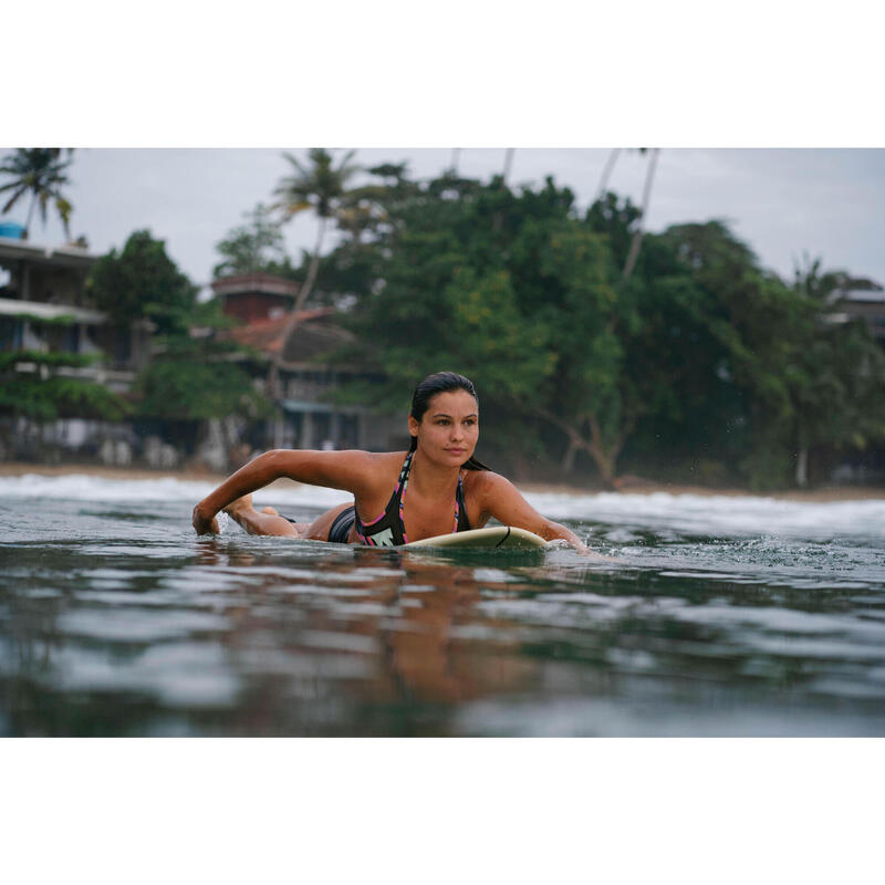 Bikini-Oberteil Damen Bustier verstellbarer Rücken Surfen - Isa Hawaii