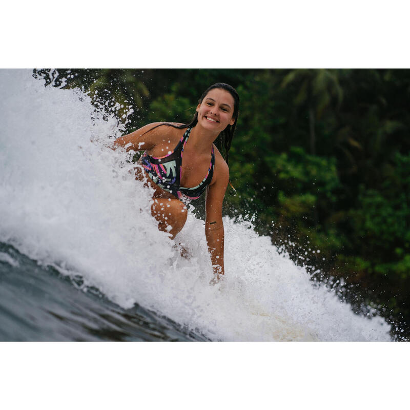 Bikinitop voor surfen Isa Hawaï verstelbaar rugbandje