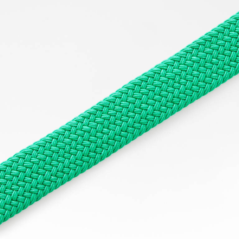 Golf stretchy braided belt - green