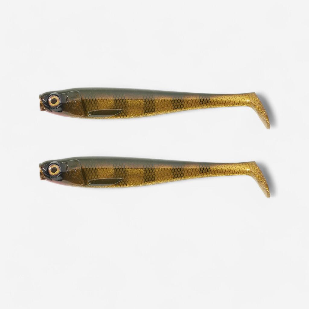 ROGEN SOFT SHAD PIKE LURE 120 WHITE X2