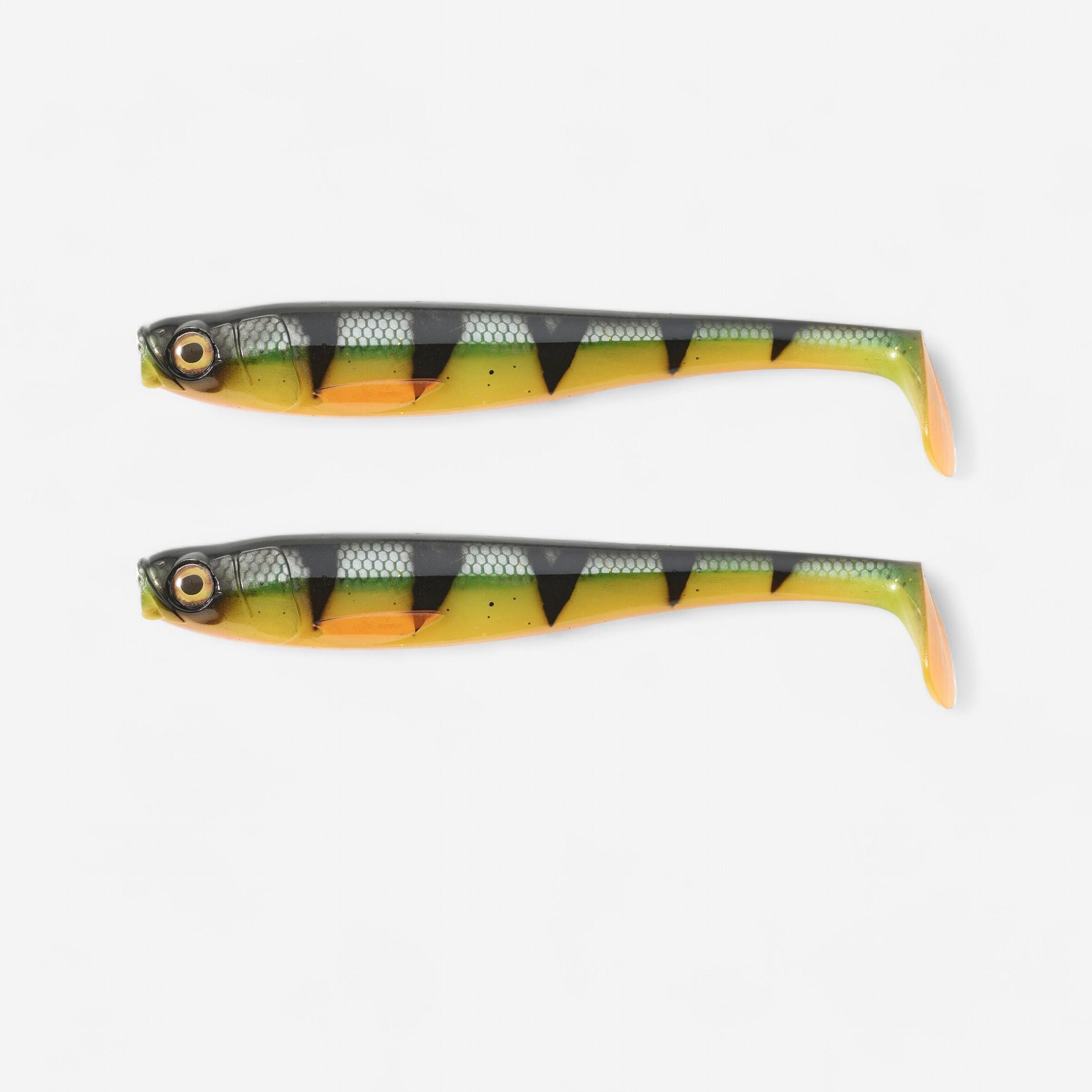 SOFT LURE PIKE SHAD ROGEN 120 FIRETIGER X2