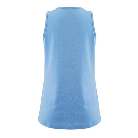 Plava ženska majica bez rukava za fitnes